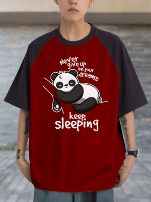 MEG Printed Men Round Neck Multicolor T-Shirt