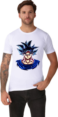 VEKTEK Graphic Print Men Round Neck White T-Shirt