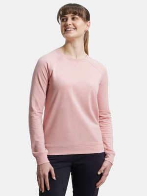 JOCKEY Full Sleeve Solid Women Sweatshirt