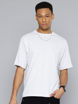 R.Code by The Roadster Life Co. Graphic Print Men Round Neck White T-Shirt