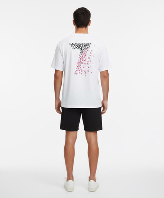 Siste Solid Men Round Neck White T-Shirt