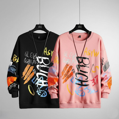 cnw Graphic Print, Typography Men Round Neck Multicolor T-Shirt