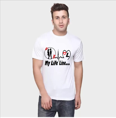 GNAP Printed, Typography Men Round Neck Maroon T-Shirt