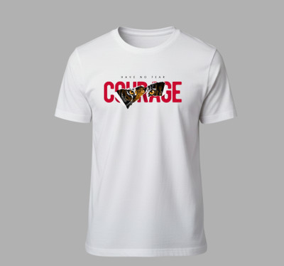 dolve Graphic Print, Printed Men Round Neck White, Grey, Red, Light Blue, Green, Pink T-Shirt
