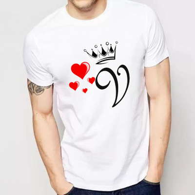 SQF Graphic Print, Typography Men Round Neck White T-Shirt