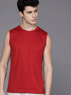 Jangoboy Solid Men Round Neck Grey T-Shirt