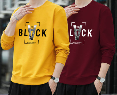 Manly Tees Printed Men Round Neck Multicolor T-Shirt