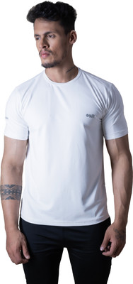 MANBOW Solid Men Round Neck Multicolor T-Shirt