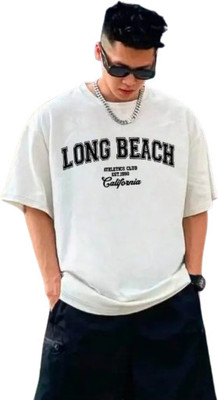 DeRaDA Solid Couple Round Neck White T-Shirt