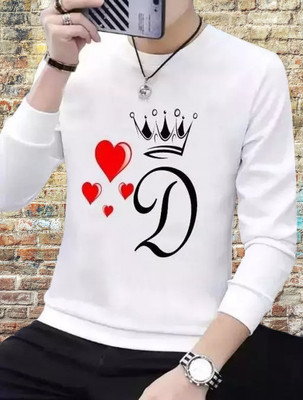 OJSR Printed Men Round Neck White T-Shirt