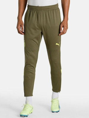 PUMA x One8 Piping Pants Colorblock Men Green Track Pants