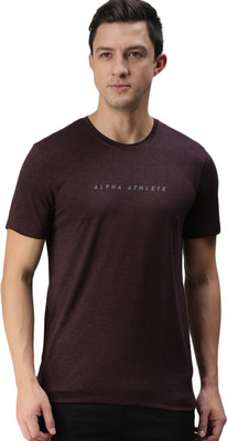 Macroman M-Series Solid Men Round Neck Black T-Shirt