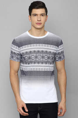 LOUIS PHILIPPE Printed Men Round Neck Multicolor T-Shirt