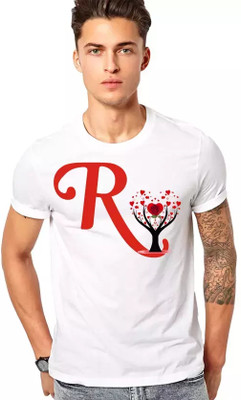 clickwell Printed Men Round Neck White T-Shirt