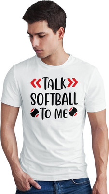 Seek Buy Love Printed Men Round Neck White T-Shirt