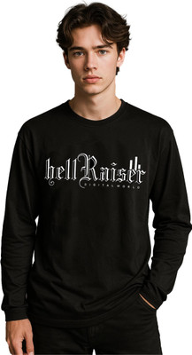 NEXGEN CLUB Self Design Men Crew Neck Multicolor T-Shirt