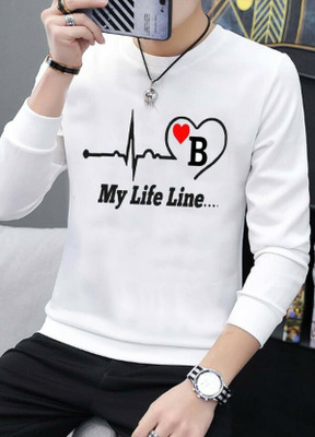 GP GARMENTS Printed, Typography Men Round Neck Green T-Shirt