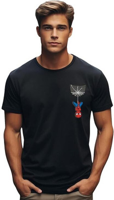ROYALTRADERS Printed Men Round Neck Multicolor T-Shirt