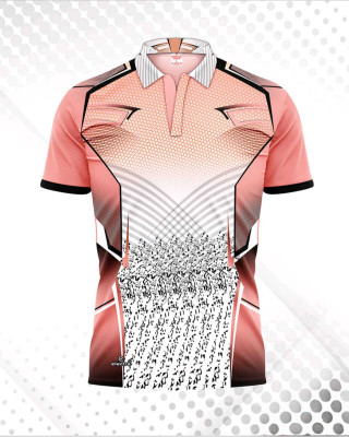 CRYSTALREVENUE Sporty Men Polo Neck Multicolor T-Shirt