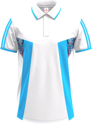 click n buy Printed Men Halter Neck Multicolor T-Shirt