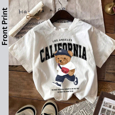 Tee culture store Graphic Print Women Round Neck White T-Shirt