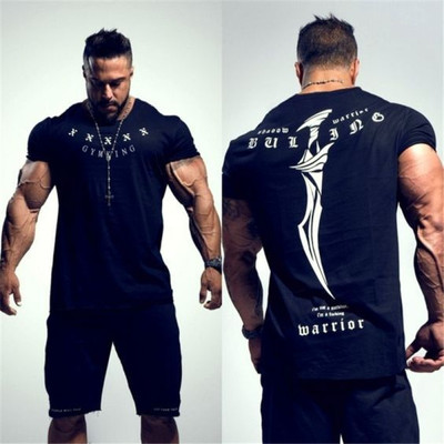 SPOWEARY Printed, Self Design Men Round Neck Navy Blue T-Shirt