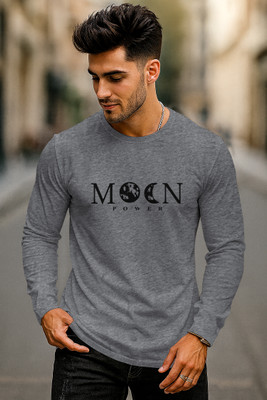 MULTI PLAYER Printed Men Round Neck Grey T-Shirt