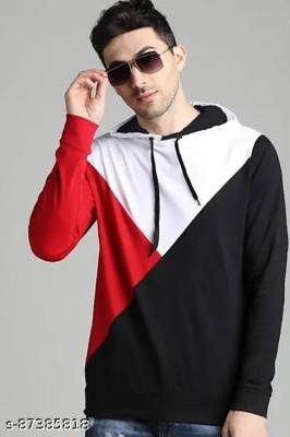 FabryKa Colorblock Men Hooded Neck Multicolor T-Shirt