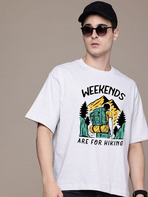 Moda Rapido Graphic Print Men Round Neck Multicolor T-Shirt