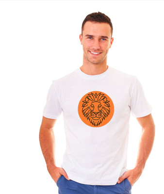 montae Graphic Print Men Round Neck White T-Shirt