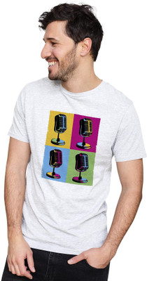 GPGARMENTSS Printed Men Round Neck Multicolor T-Shirt