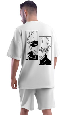 Be Crazyy Graphic Print Men Round Neck White T-Shirt
