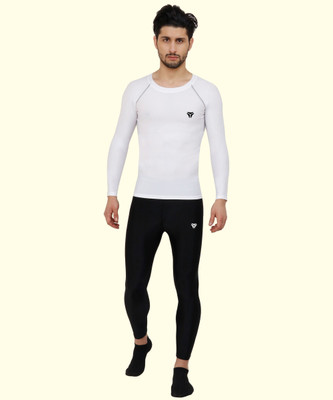 Kyk Solid Men Round Neck White T-Shirt