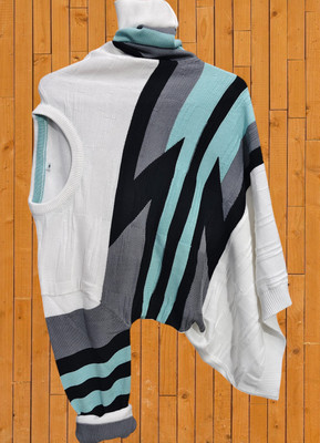 ENTERPRISELBK Colorblock Men Round Neck Blue T-Shirt