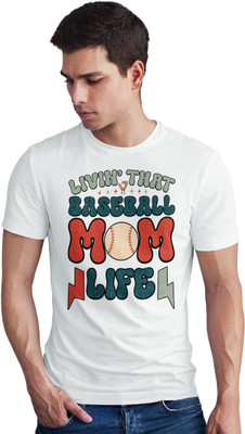 Seek Buy Love Printed Men Round Neck White T-Shirt