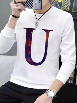 Piyush Printed Men Round Neck White T-Shirt