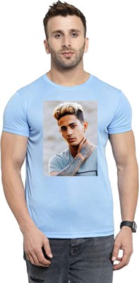 Deccan Store Graphic Print Men Round Neck Blue T-Shirt