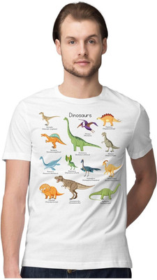 GPGARMENTSS Animal Print Men Round Neck Multicolor T-Shirt