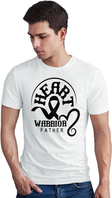Seek Buy Love Printed Men Round Neck White T-Shirt