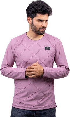 swastika vastram Self Design Men Round Neck Multicolor T-Shirt