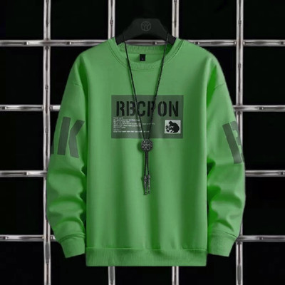 KASPY Printed Men Green T-Shirt