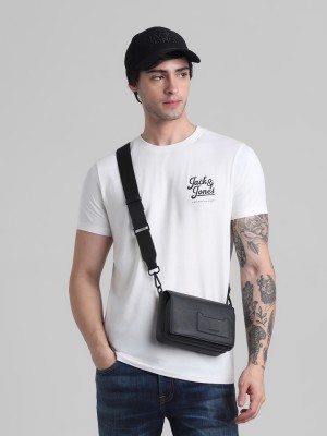 JACK & JONES Solid Men Round Neck White T-Shirt