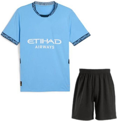 Smv Printed Men Round Neck Blue T-Shirt