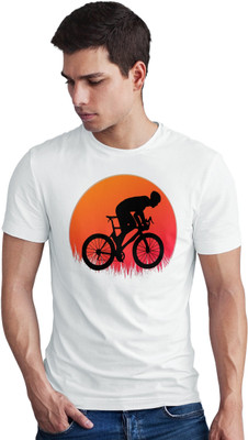 Seek Buy Love Printed Men Round Neck White T-Shirt