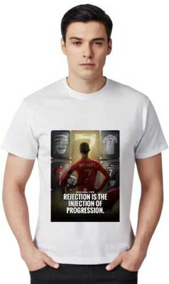 Digiflex Graphic Print Men Round Neck White T-Shirt