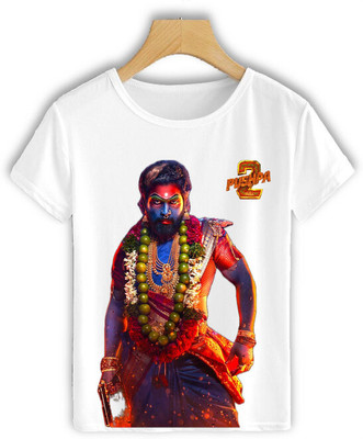 HamsaMART Printed Men Round Neck White T-Shirt