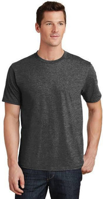 SAAV Solid Men Round Neck Grey T-Shirt