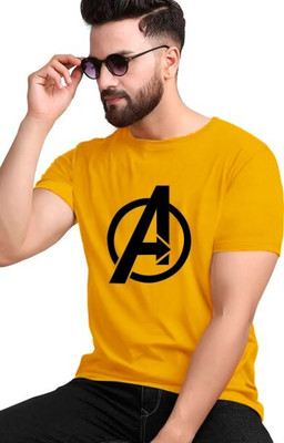GPGX Printed Men Round Neck Multicolor T-Shirt
