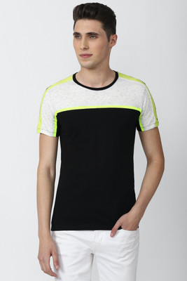 PETER ENGLAND Printed Men Crew Neck Multicolor T-Shirt