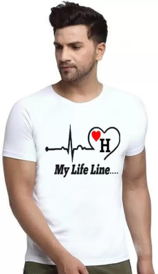 Stylotrendz Typography Men Round Neck White T-Shirt